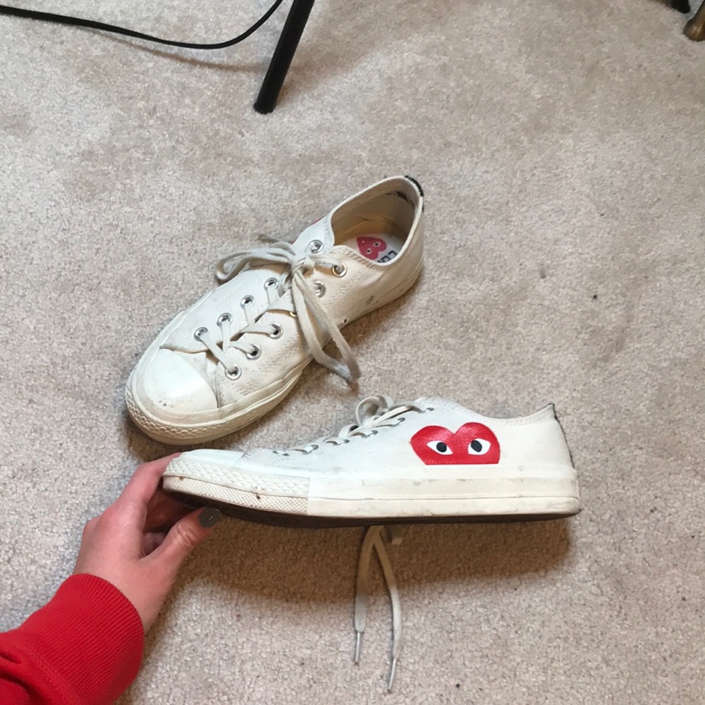 Comme de garçons low tops